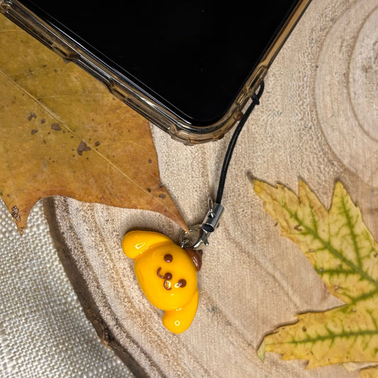 Breloc Pompompurin sanrio kawaii cute polymer clay lut polimeric romania