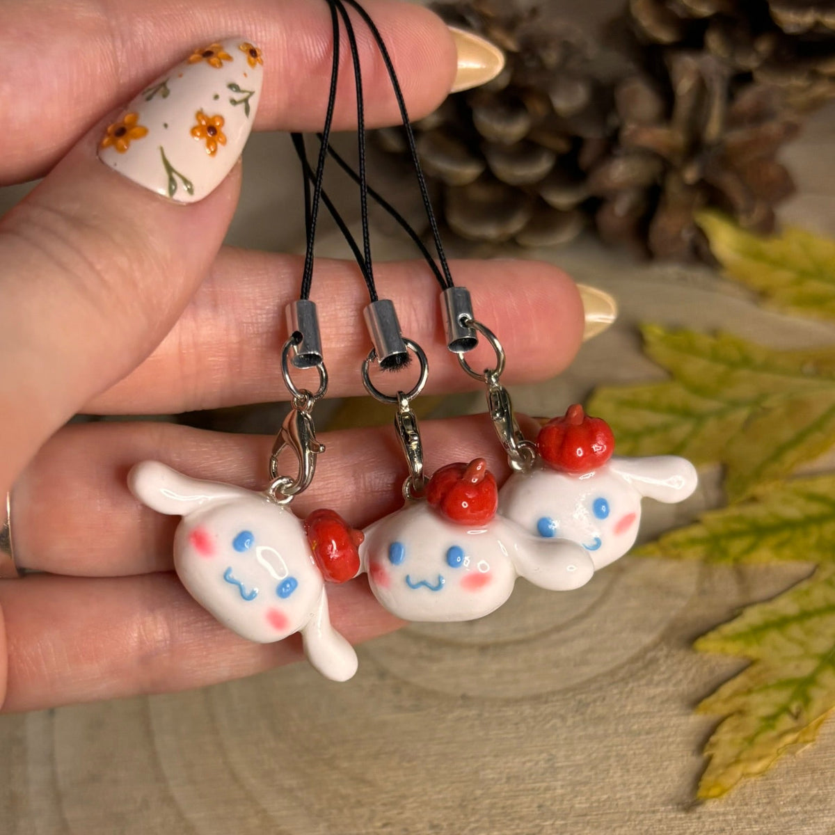 Breloc Cinnamoroll pentru telefon mic kawaii cute sanrion cinnamoroll dog