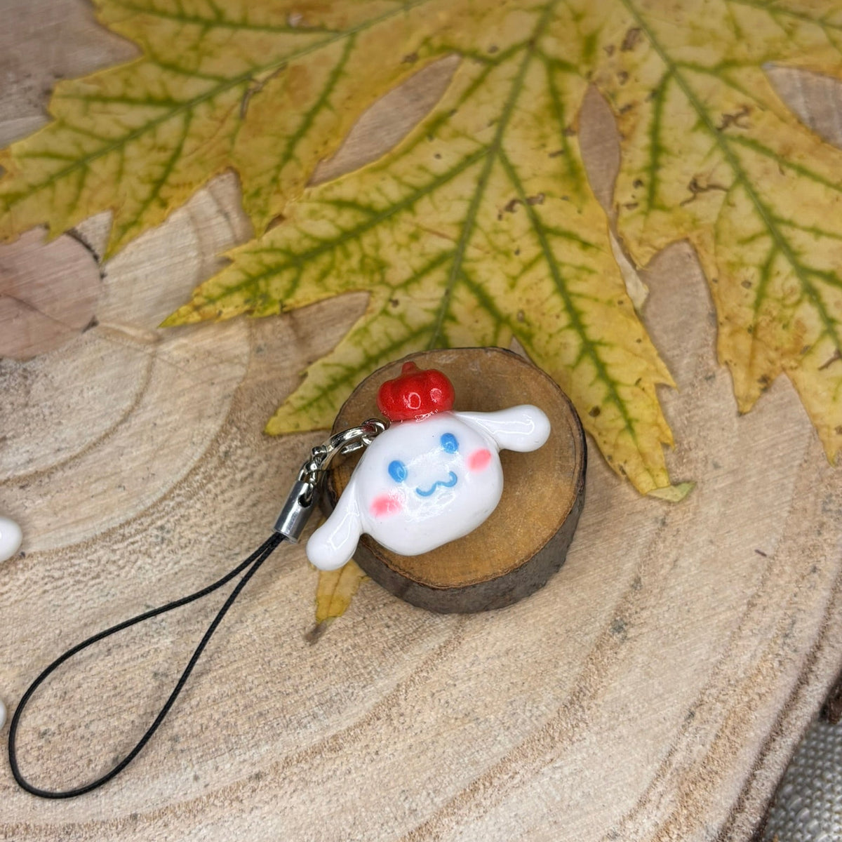 Breloc Cinnamoroll pentru telefon mic kawaii cute sanrion cinnamoroll dog